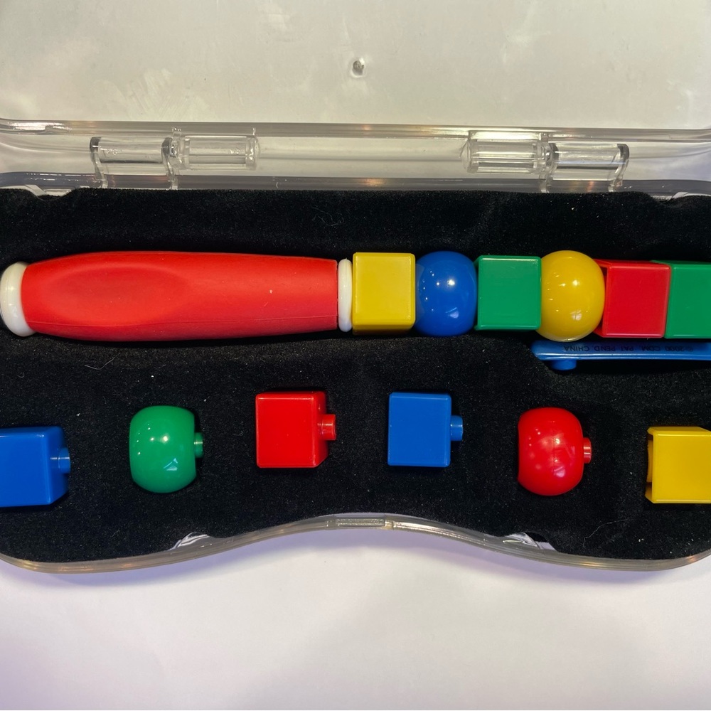Lego writing system